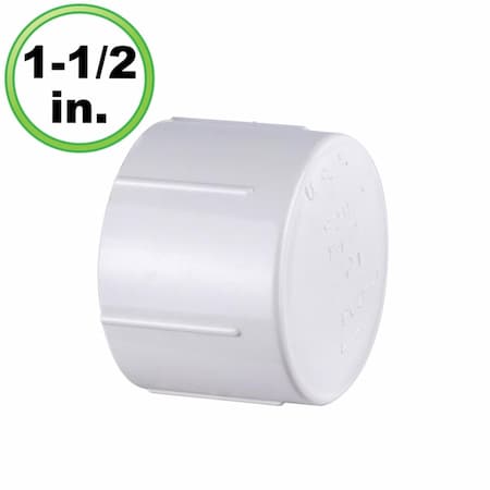 Cool Kitchen 1.5 in. Flat Top Cap - Utility Grade CO3368966